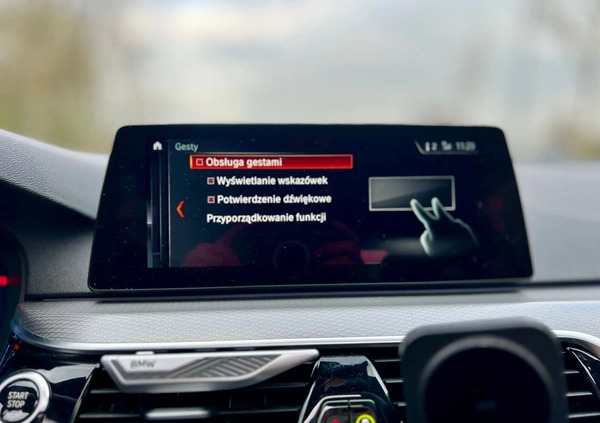 BMW Seria 5 cena 98400 przebieg: 190000, rok produkcji 2017 z Wołów małe 742